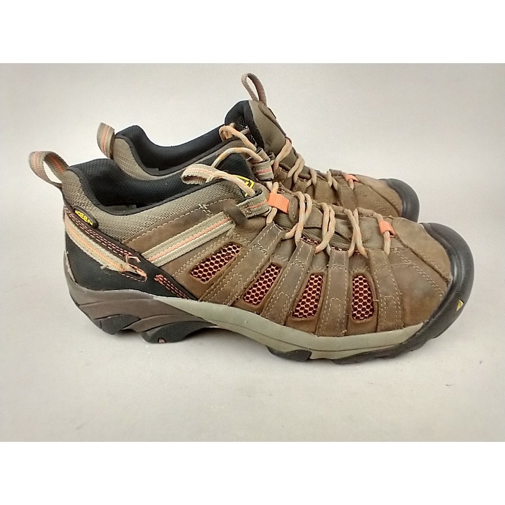 Keen Utility Flint Low Steel Toe‎ Work Shoes Mens 11.5 EE Brown Leather 1007970